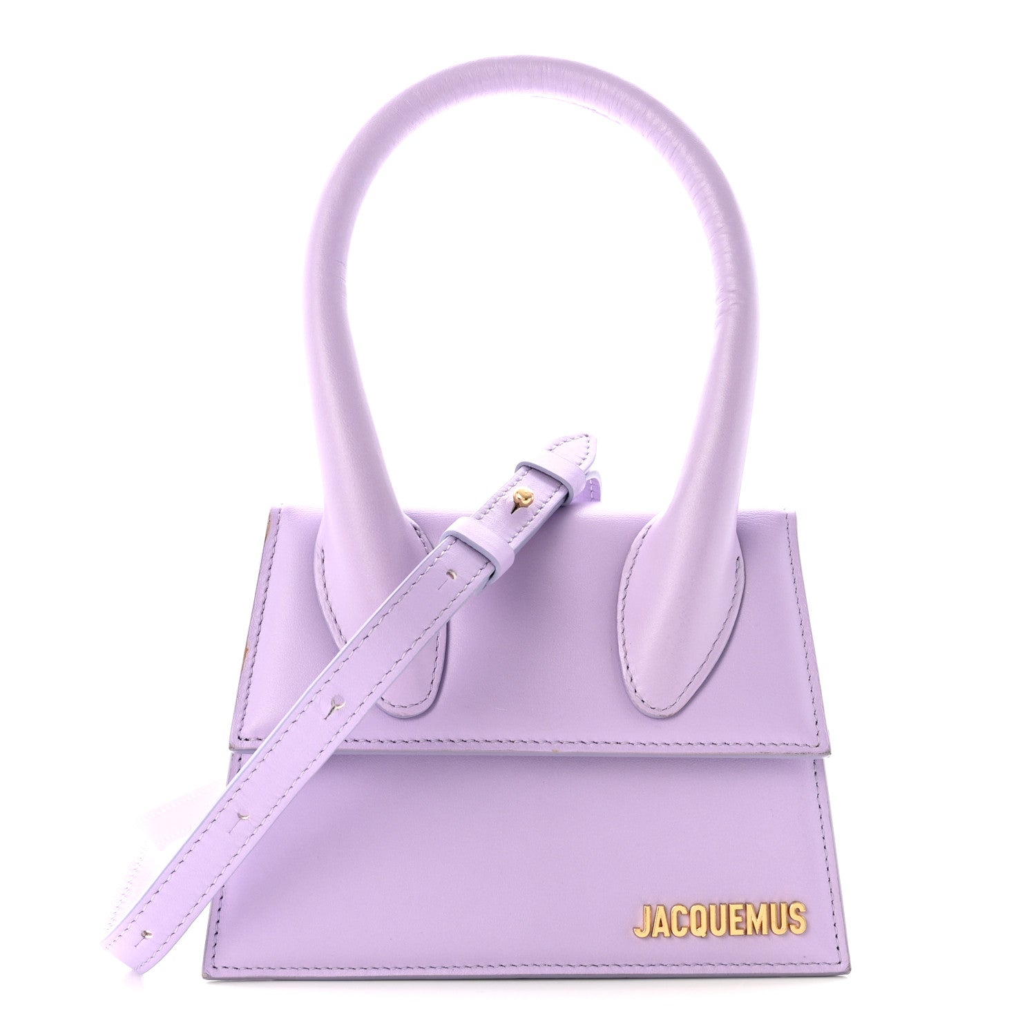 Jacquemus Smooth Calfskin Le Chiquito Moyen Lilac 1 of 9