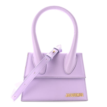 Jacquemus Smooth Calfskin Le Chiquito Moyen Lilac 1 of 9