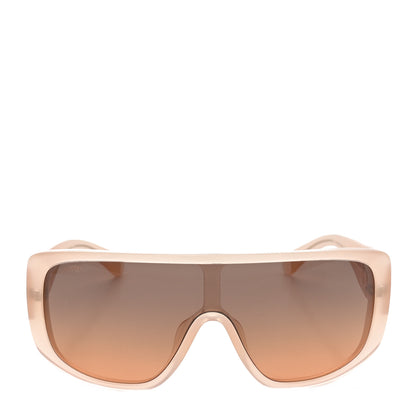 Chanel Transparent Acetate Shield Sunglasses 5495 Light Pink 2 of 6