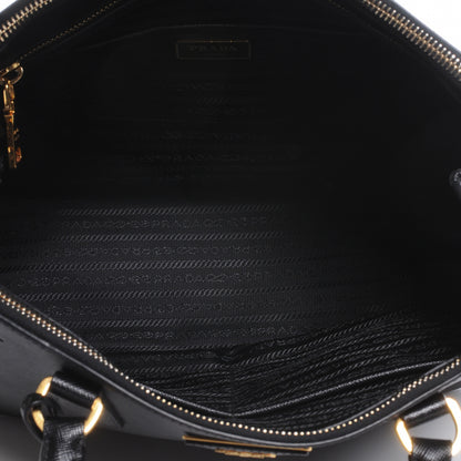 Prada Saffiano Small Lux Tote Nero Black 8 of 10