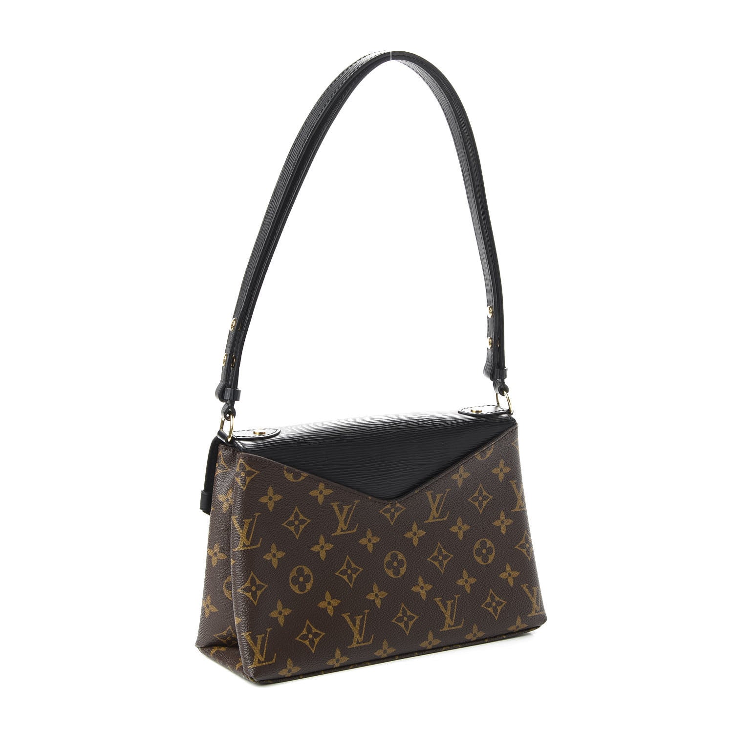 Louis Vuitton Epi Monogram Saint Michel Black 3 of 9