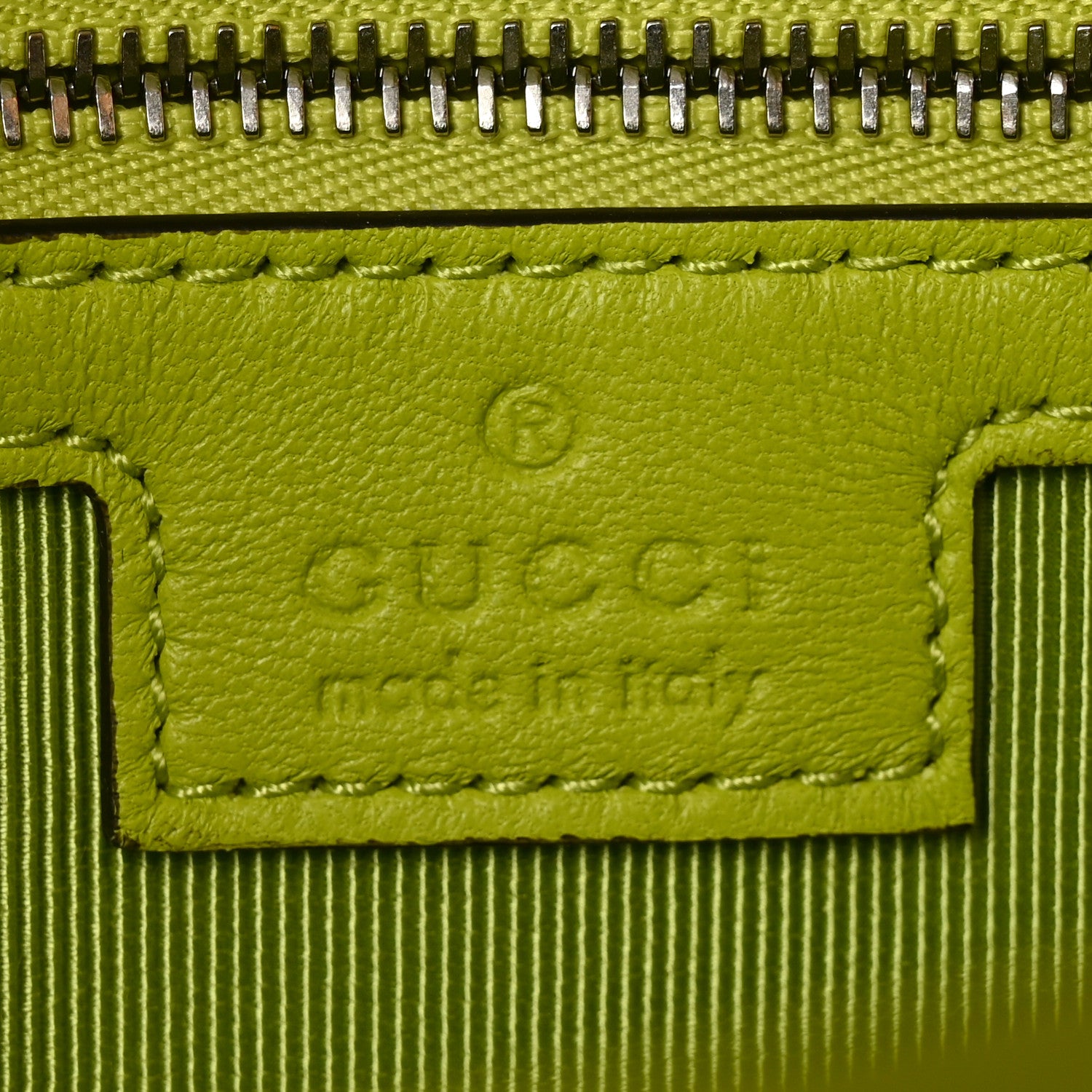 Gucci Calfskin Matelasse Medium GG Marmont Shoulder Bag Bright Green 6 of 10