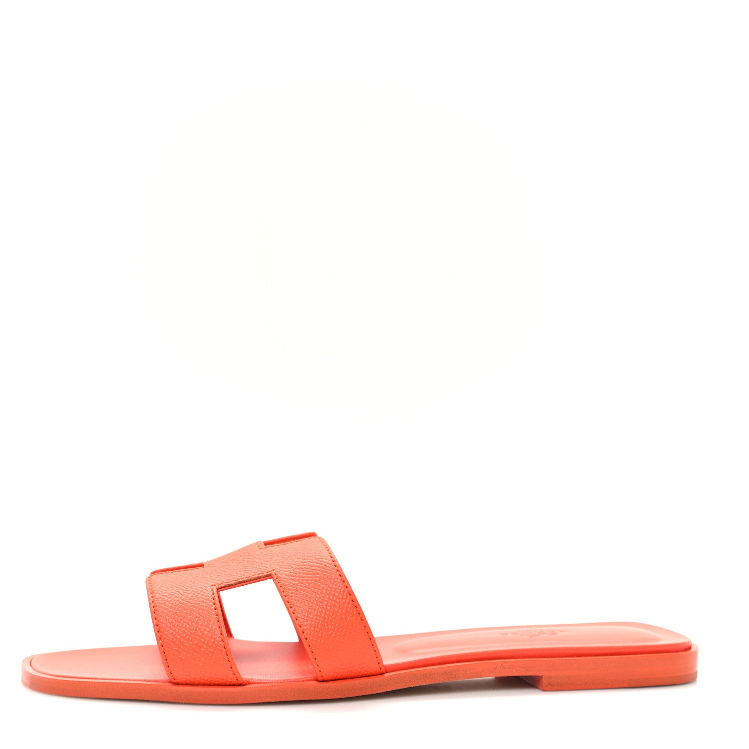 Hermes Epsom Oran Sandals 40.5 Orange Poppy 1 of 10