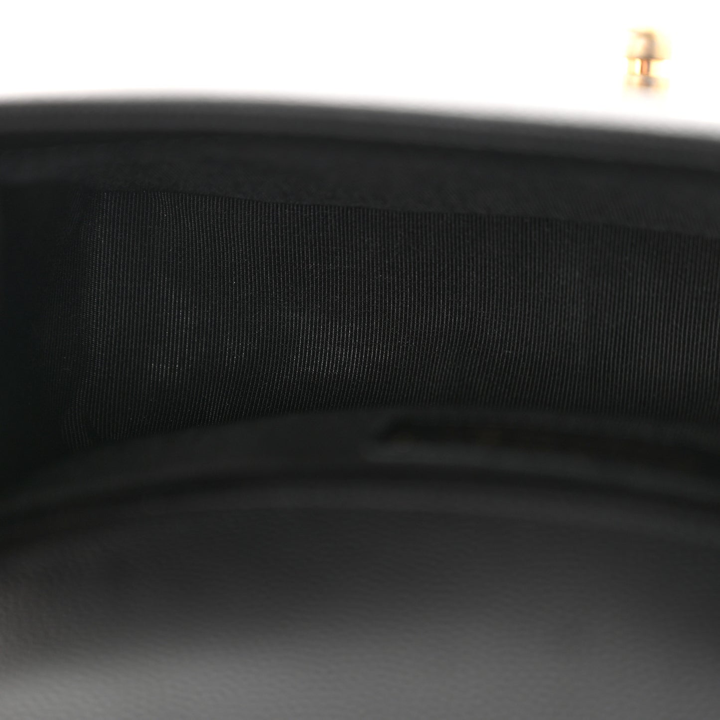 Caviar Quilted Small Boy Flap Black