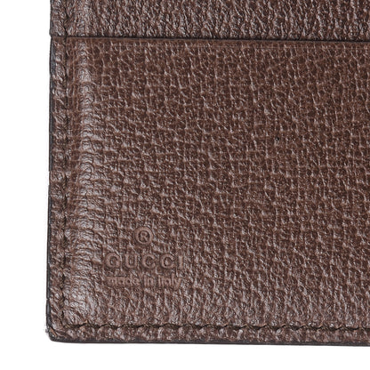 Gucci GG Supreme Monogram Web Ophidia French Flap Wallet Beige New Acero 6 of 7