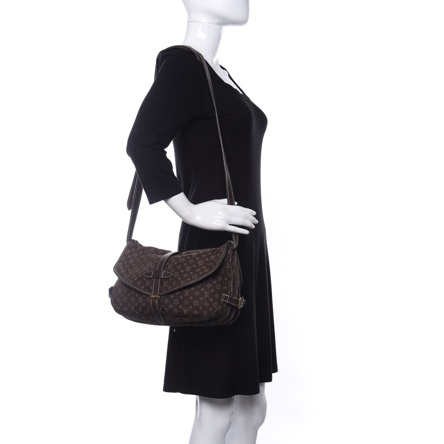 Monogram Mini Lin Saumur Ebene
