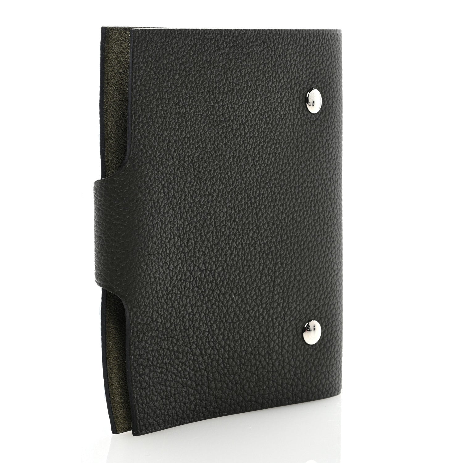 Hermes Togo Ulysse PM Notebook Cover Vert De Gris 3 of 6