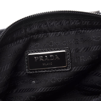 Prada Tessuto Nylon Saffiano Belt Bag Blue 5 of 9