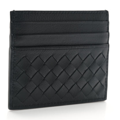 Bottega Veneta Nappa Intrecciato Card Holder Black 2 of 7