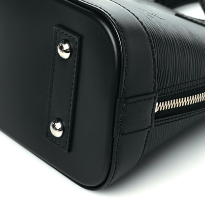Louis Vuitton Epi Alma BB Black 9 of 10