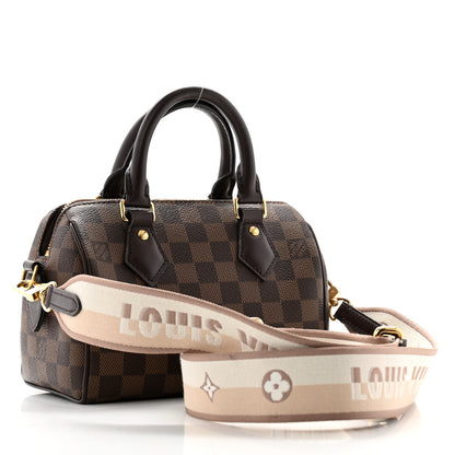 Louis Vuitton Damier Ebene Speedy Bandouliere 20 3 of 11