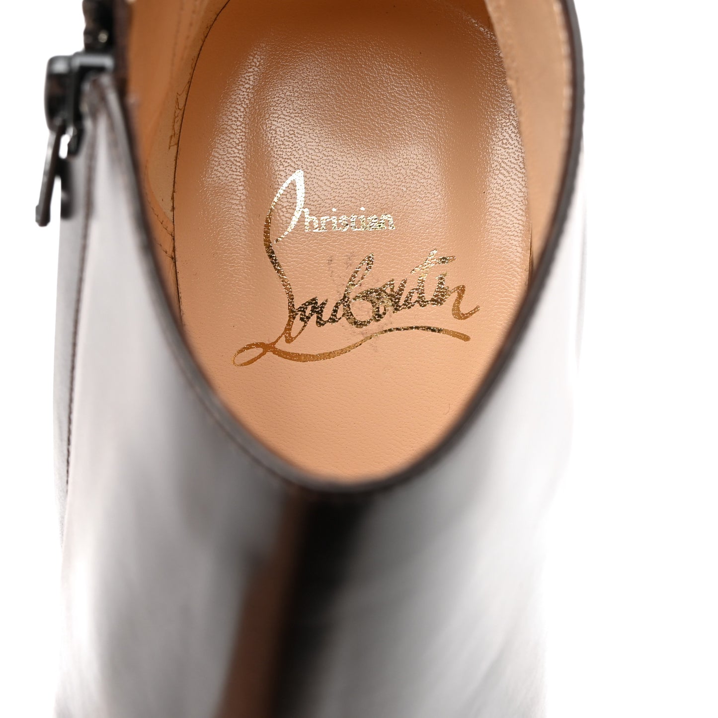 Calfskin Belle 100 Ankle Boots 37 Brown