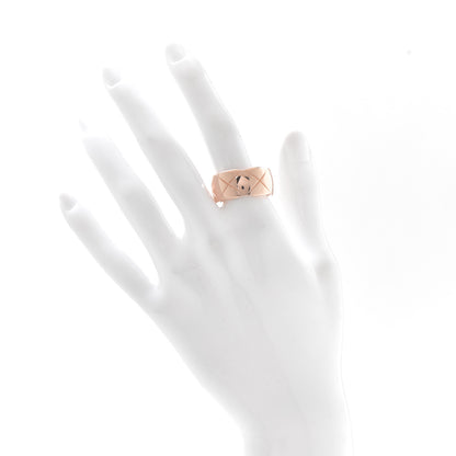 Chanel 18K Beige Gold Medium Coco Crush Ring 58 8.5 2 of 6