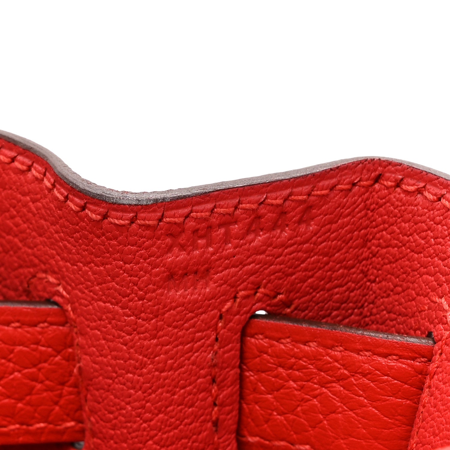 Hermes Togo Kelly Retourne 28 Rouge Tomate 7 of 12