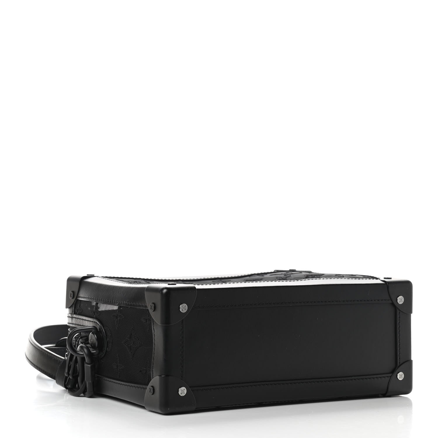 Louis Vuitton Monogram See Through Soft Trunk Black 4 of 9