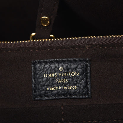 Louis Vuitton Calfskin Monogram Kimono Tote Black 6 of 7