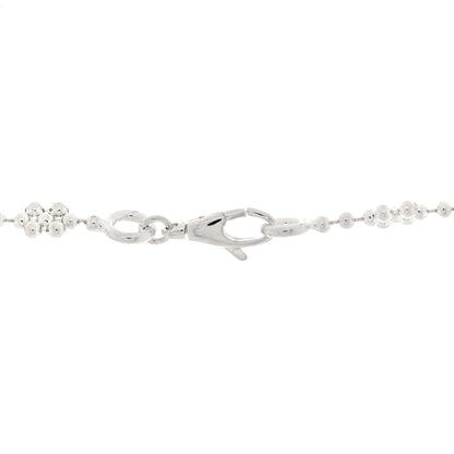 Gucci Sterling Silver Interlocking GG Pendant Beaded Necklace 5 of 5