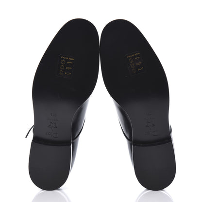 Christian Dior Polished Calfskin Derby Shoe 35.5 Black 5 of 9