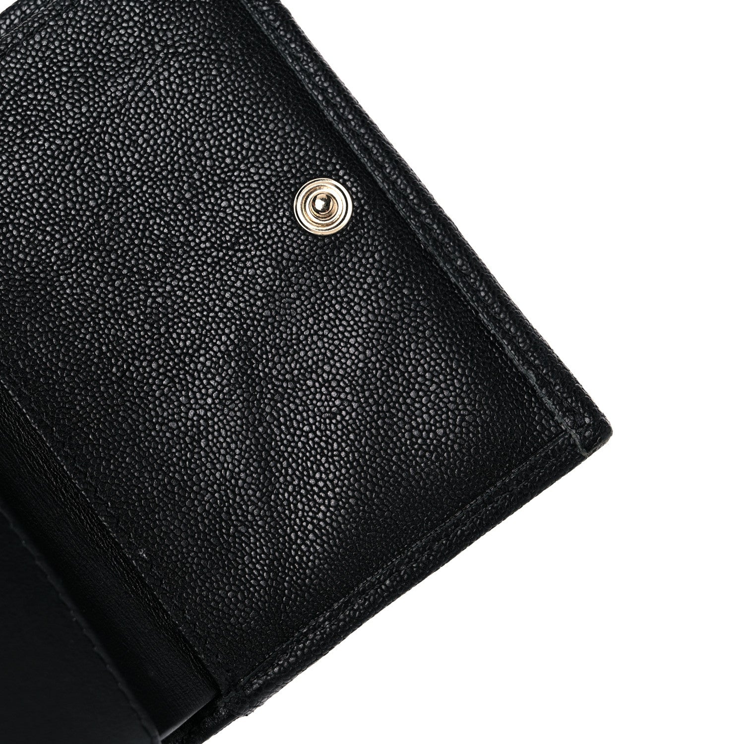 Chanel Caviar Quilted Small Boy Flap Wallet Black 11 of 14