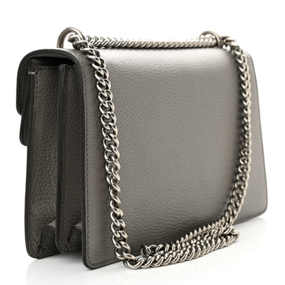 Gucci Pebbled Calfskin Small Dionysus Shoulder Bag Dusty Grey 3 of 11