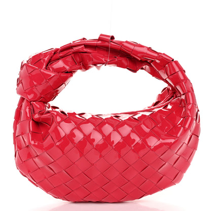 Bottega Veneta Patent Nappa Intrecciato Mini Jodie Candy Stripe 1 of 12