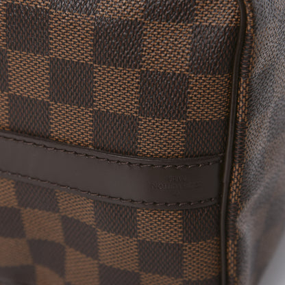 Louis Vuitton Damier Ebene Speedy Bandouliere 25 10 of 10