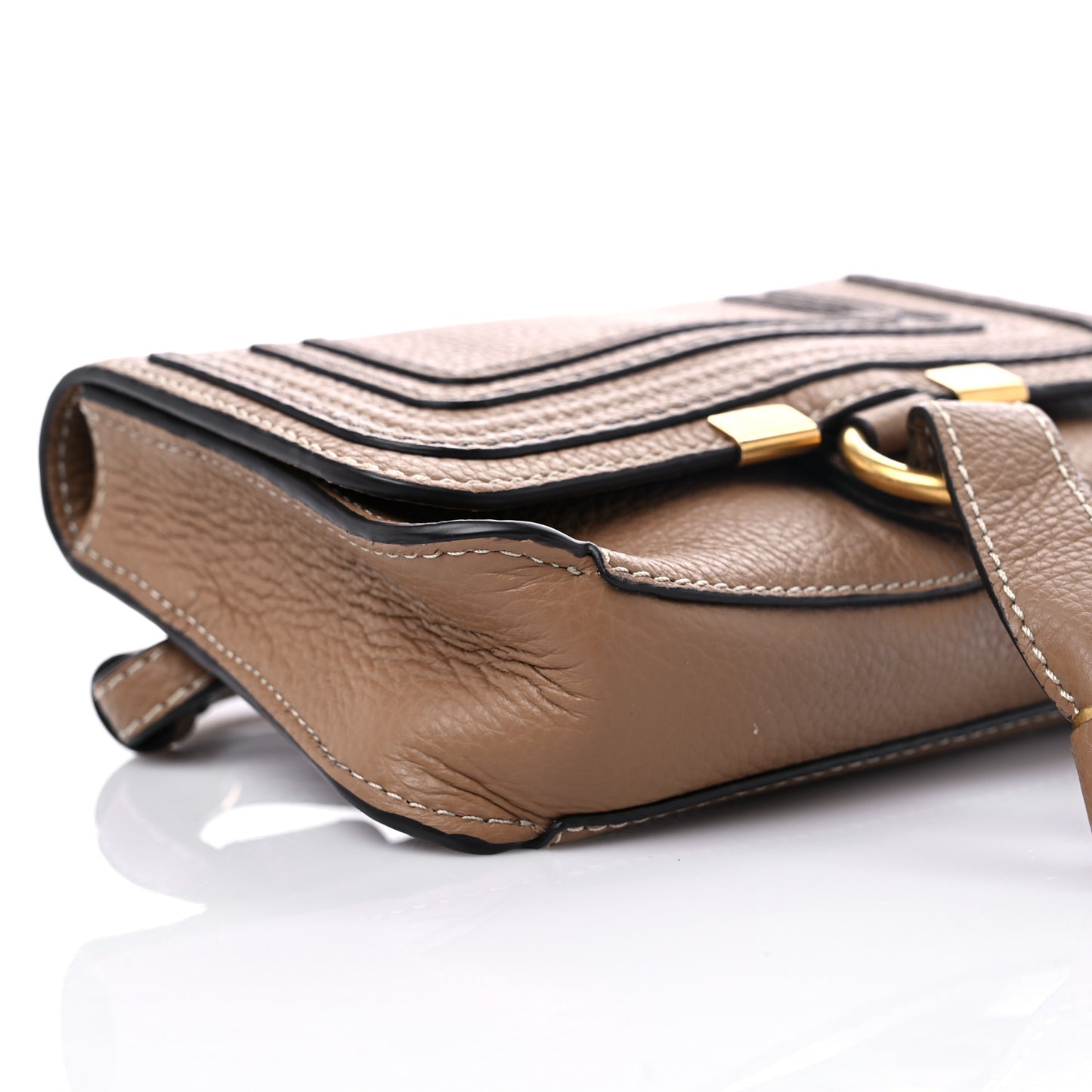 Calfskin Marcie Belt Bag Nut