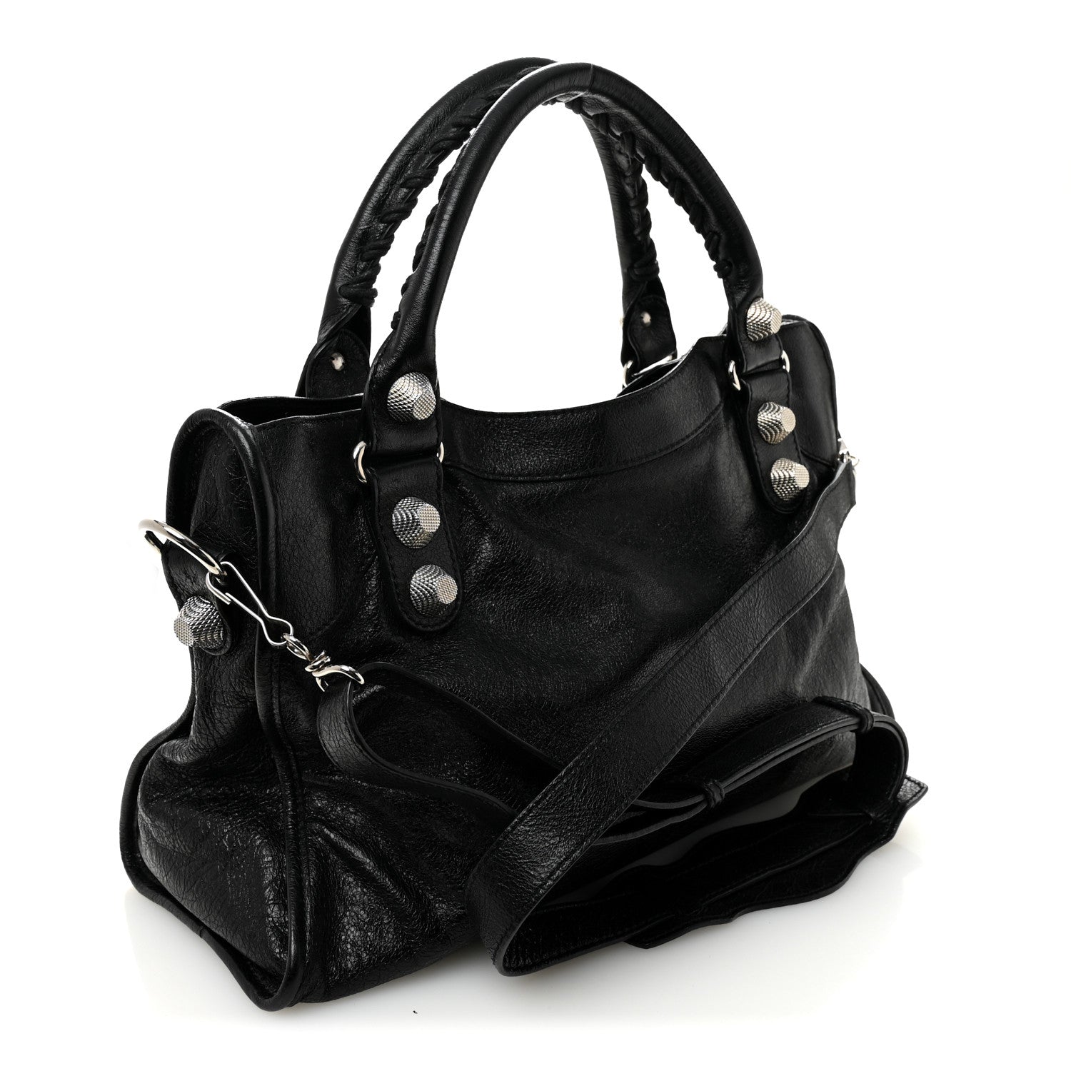 Balenciaga Agneau Giant 21 Silver Hardware City Black 3 of 10