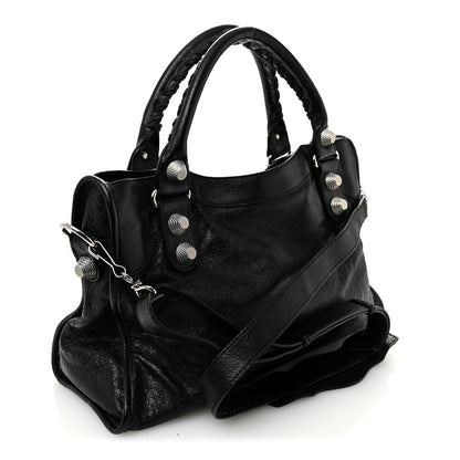 Balenciaga Agneau Giant 21 Silver Hardware City Black 3 of 10