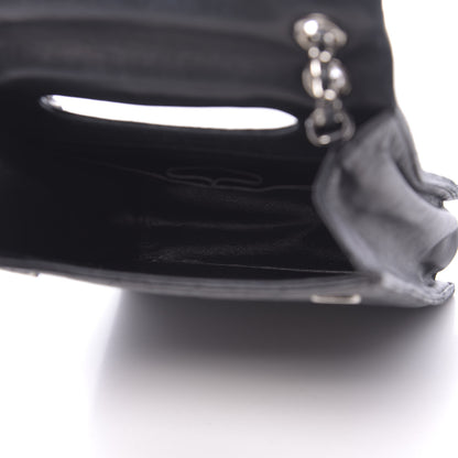 Chanel Lambskin Top Handle Logo Flap Black 4 of 18