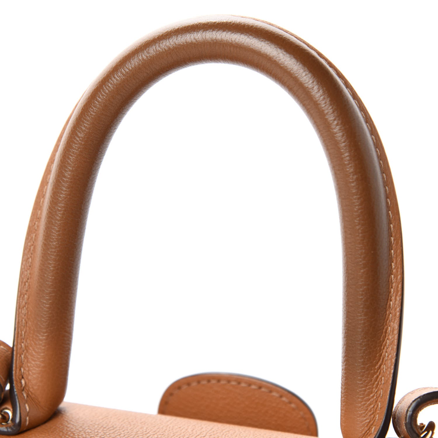 Delvaux Calfskin Mini Brillant East West Satchel Natural 9 of 12