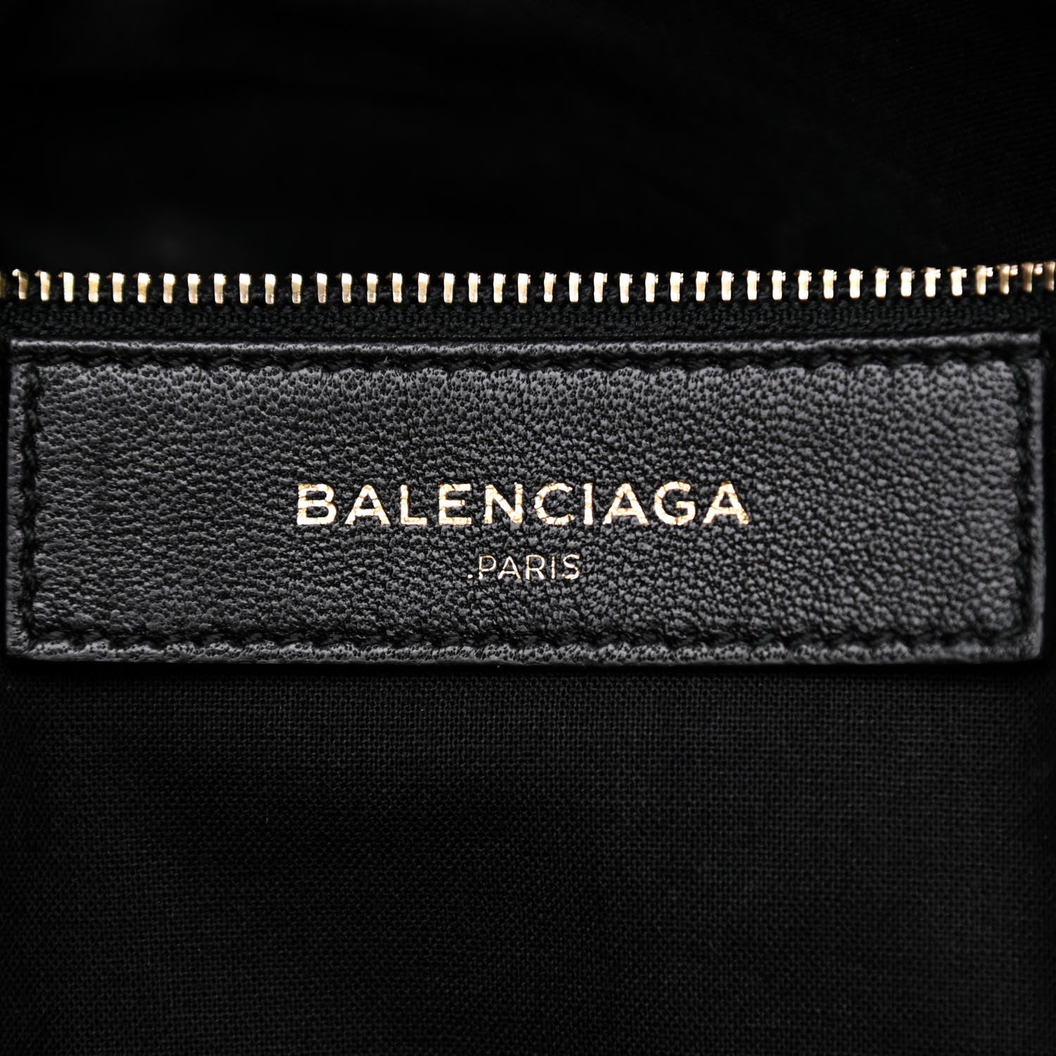 Balenciaga Calfskin Crocodile Embossed Giant 12 Gold Hardware City Black 7 of 9