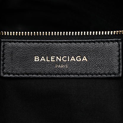 Balenciaga Calfskin Crocodile Embossed Giant 12 Gold Hardware City Black 7 of 9