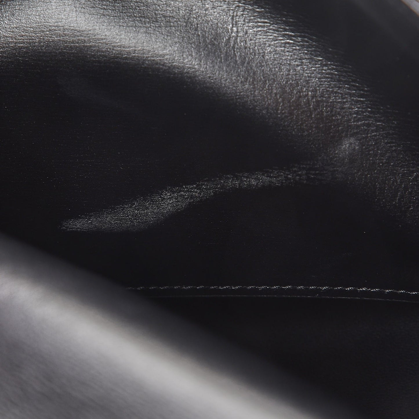 Calfskin Large Barcelona Shoulder Bag Black