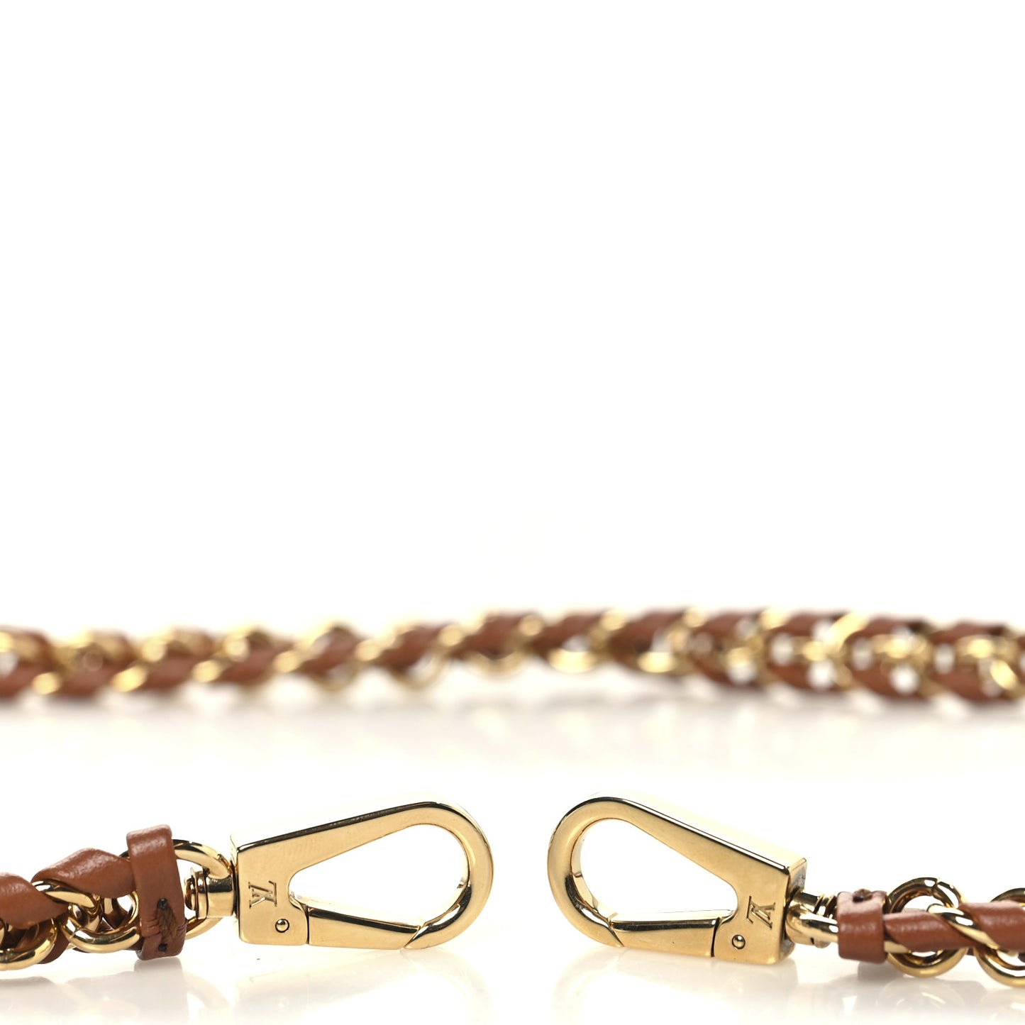 Calfskin Chain Crossbody Strap Magnolia