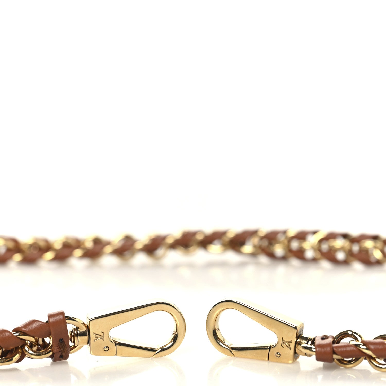 Louis Vuitton Calfskin Chain Crossbody Strap Magnolia 3 of 3