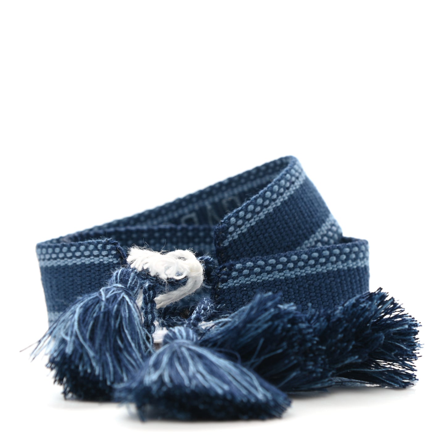 Woven Cotton J'Adior Friendship Bracelet Set Blue
