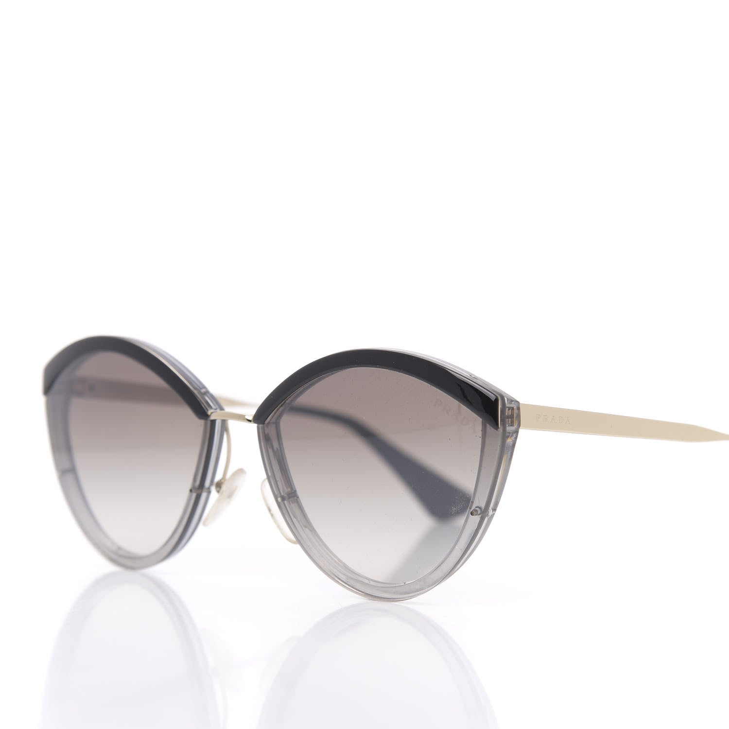 Prada Cinema Sunglasses SPR 07U Black 7 of 8