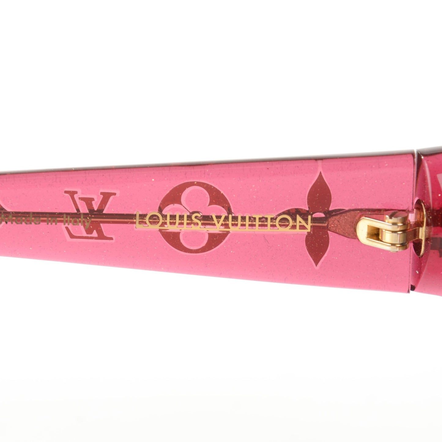 Obsession Cat Eye Sunglasses Z0626W Glitter Fuchsia