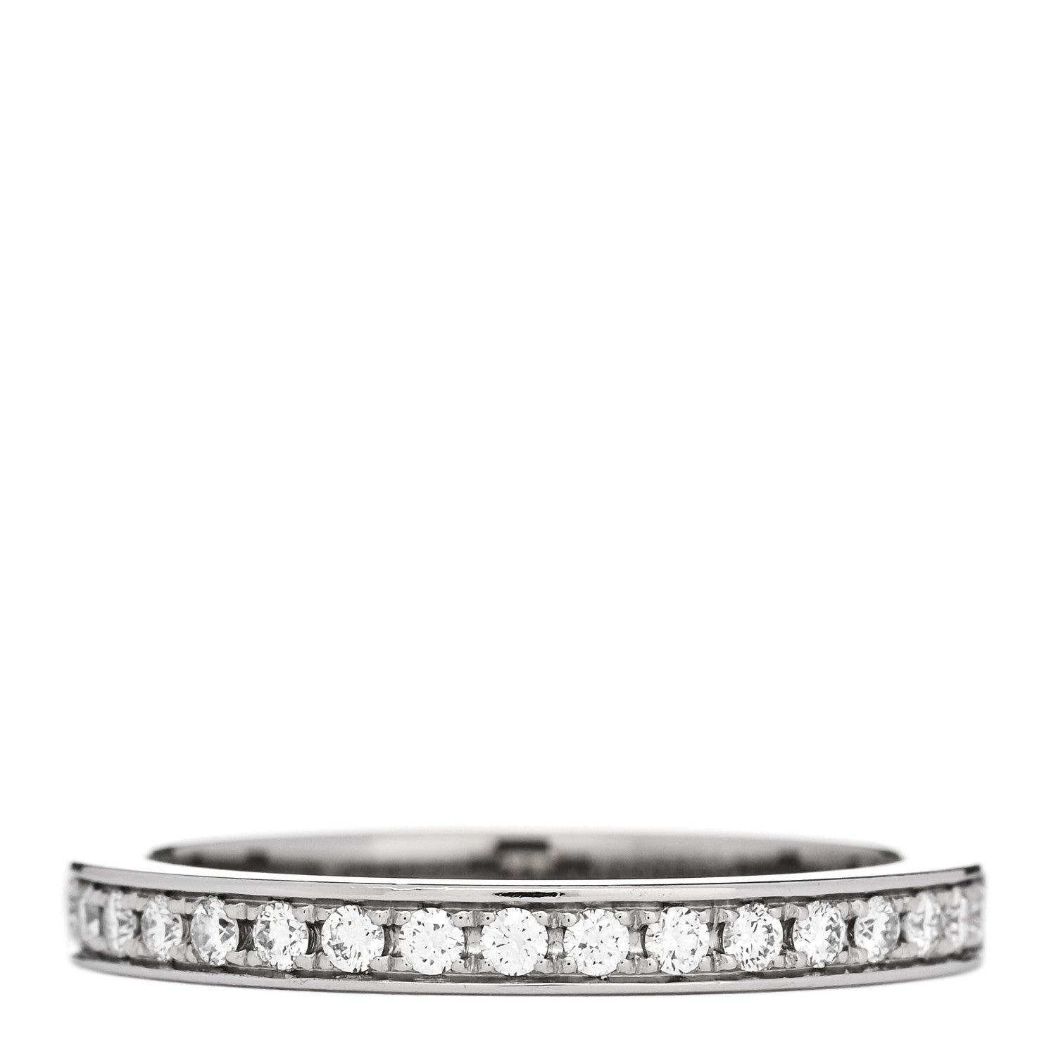 Bulgari Platinum Diamond Dedicata A Venezia Wedding Band Ring 52 6 1 of 4