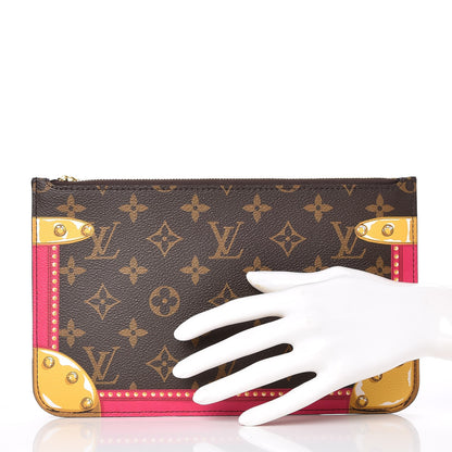 Louis Vuitton Monogram Summer Trunks MM GM Pochette 2 of 8