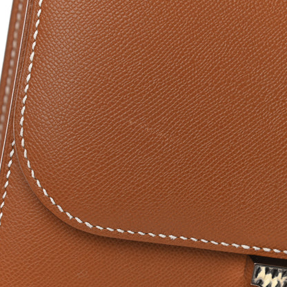 Hermes Grained Monsieur Lizard Constance 24 Gold Ombre 11 of 11