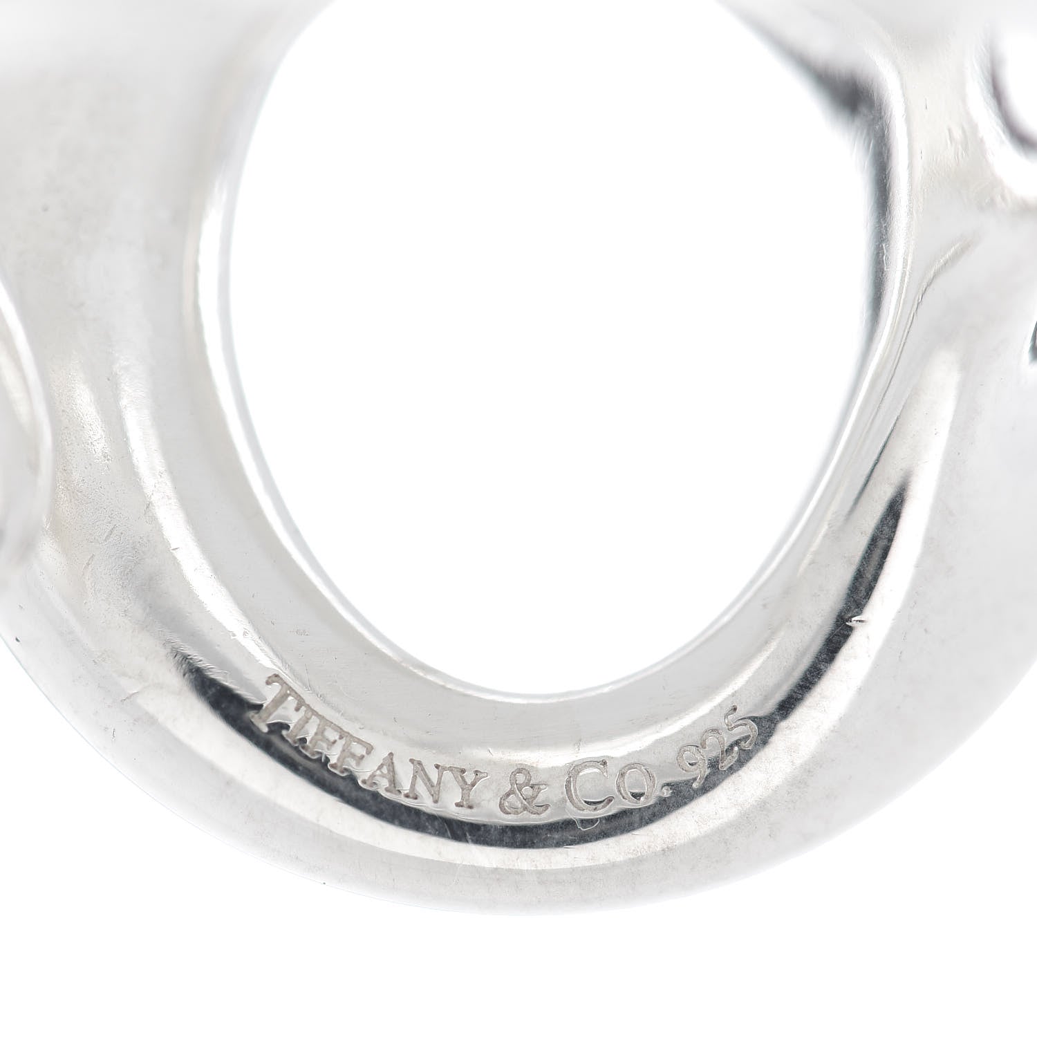 Tiffany Sterling Silver Elsa Peretti Sevillana Ring 52 6 5 of 5