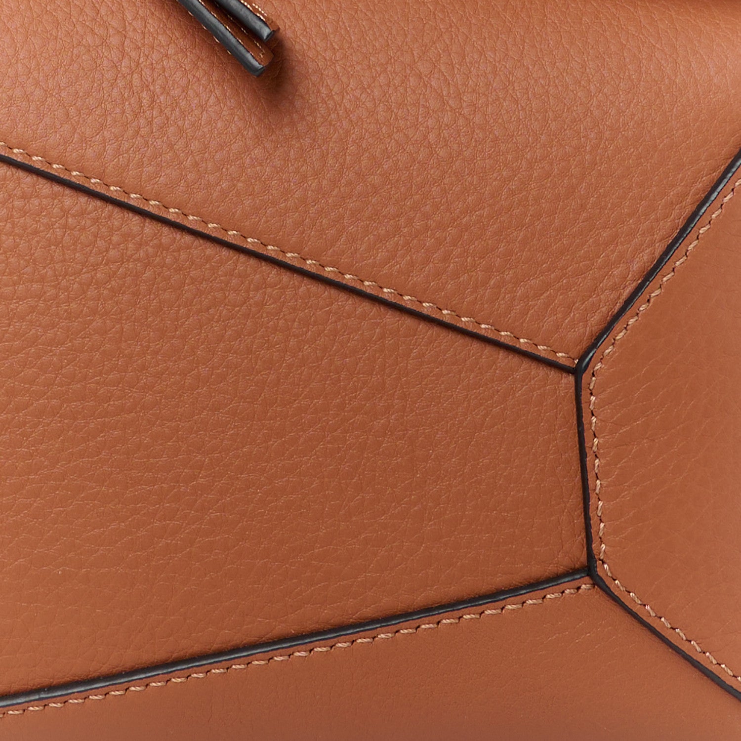 Loewe Calfskin Small Puzzle Edge Bag Tan 8 of 10