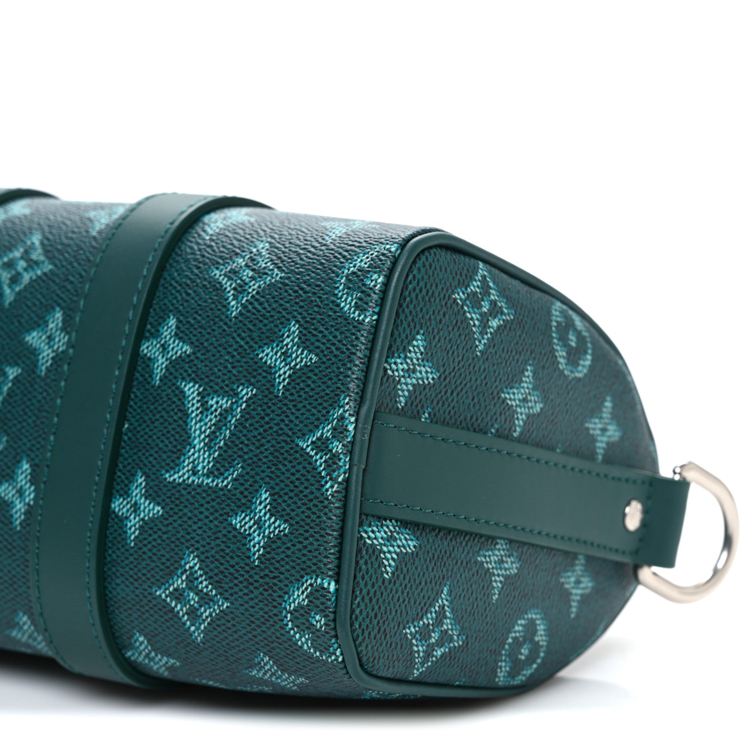Louis Vuitton Monogram Heritage Keepall Bandouliere 25 Green 9 of 9