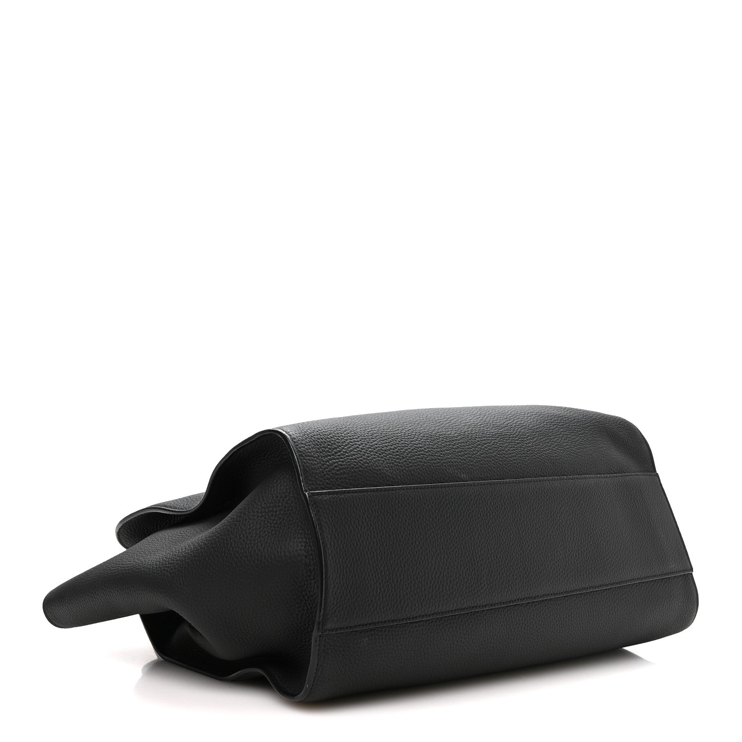 The Row Matte Grained Calfskin Marlo 17 Black 3 of 8