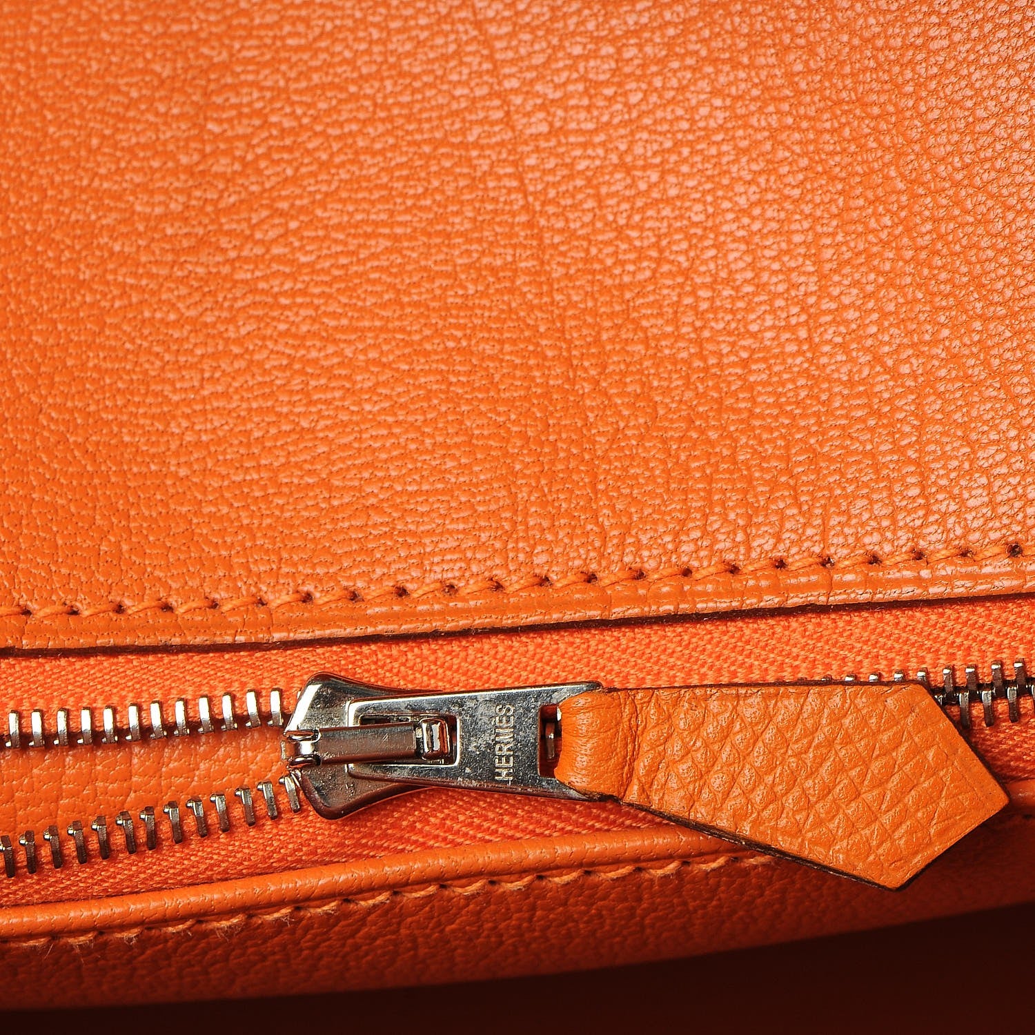 Hermes Epsom Birkin 35 Orange 9 of 34