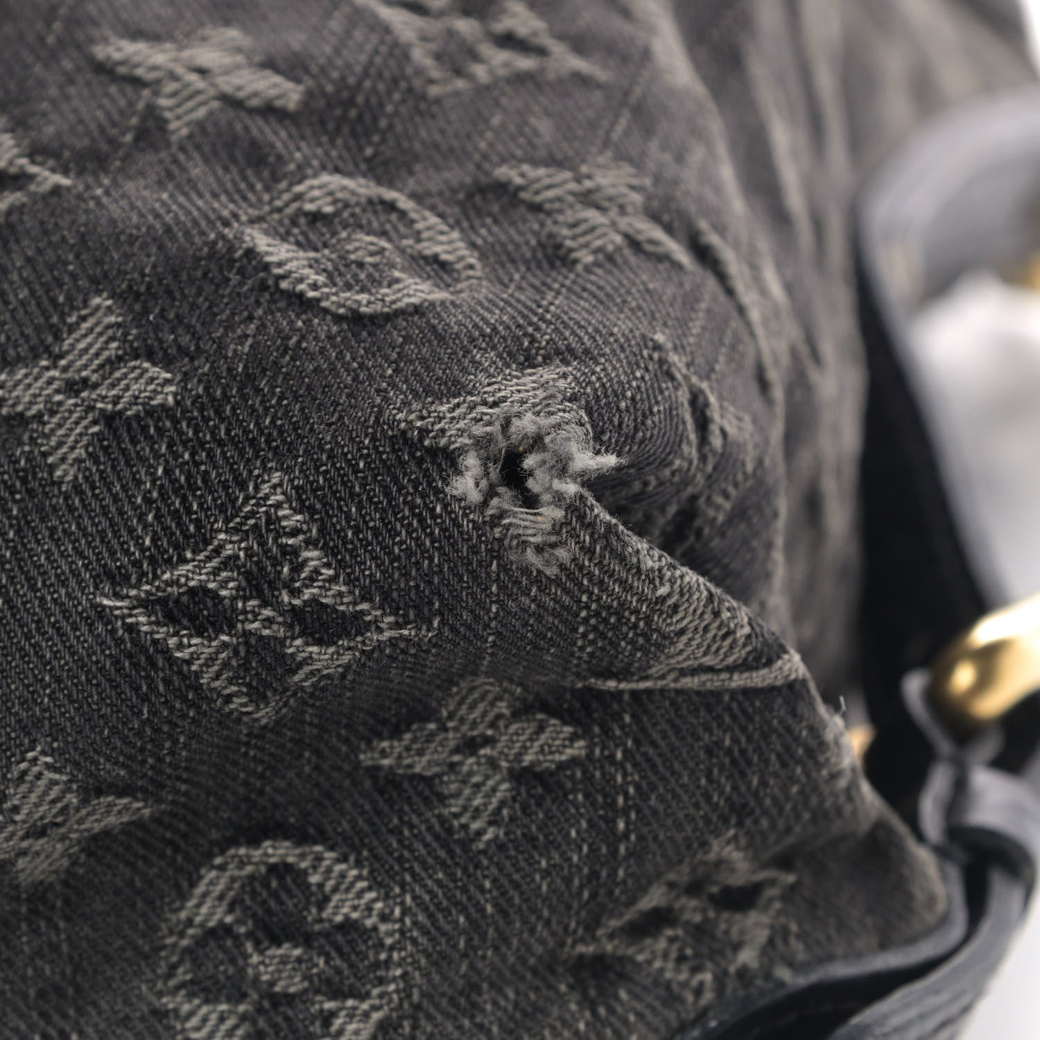 Louis Vuitton Denim Neo Cabby GM Black 5 of 8
