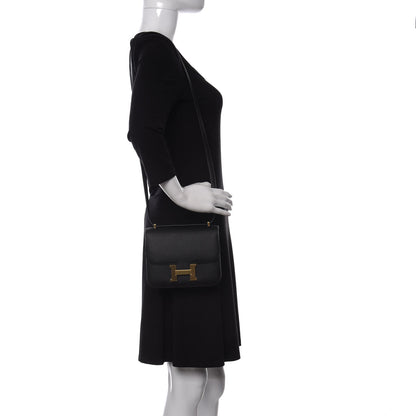 Hermes Epsom Constance 18 Black 2 of 10