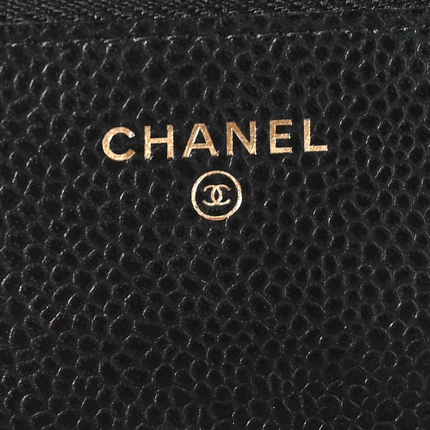 Chanel Caviar Quilted Wallet On Chain WOC Black 6 of 12